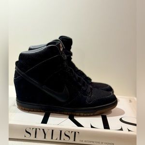 Nike Dunk Sky Hi Hidden Wedge Sneakers - Women's Size 9.5
